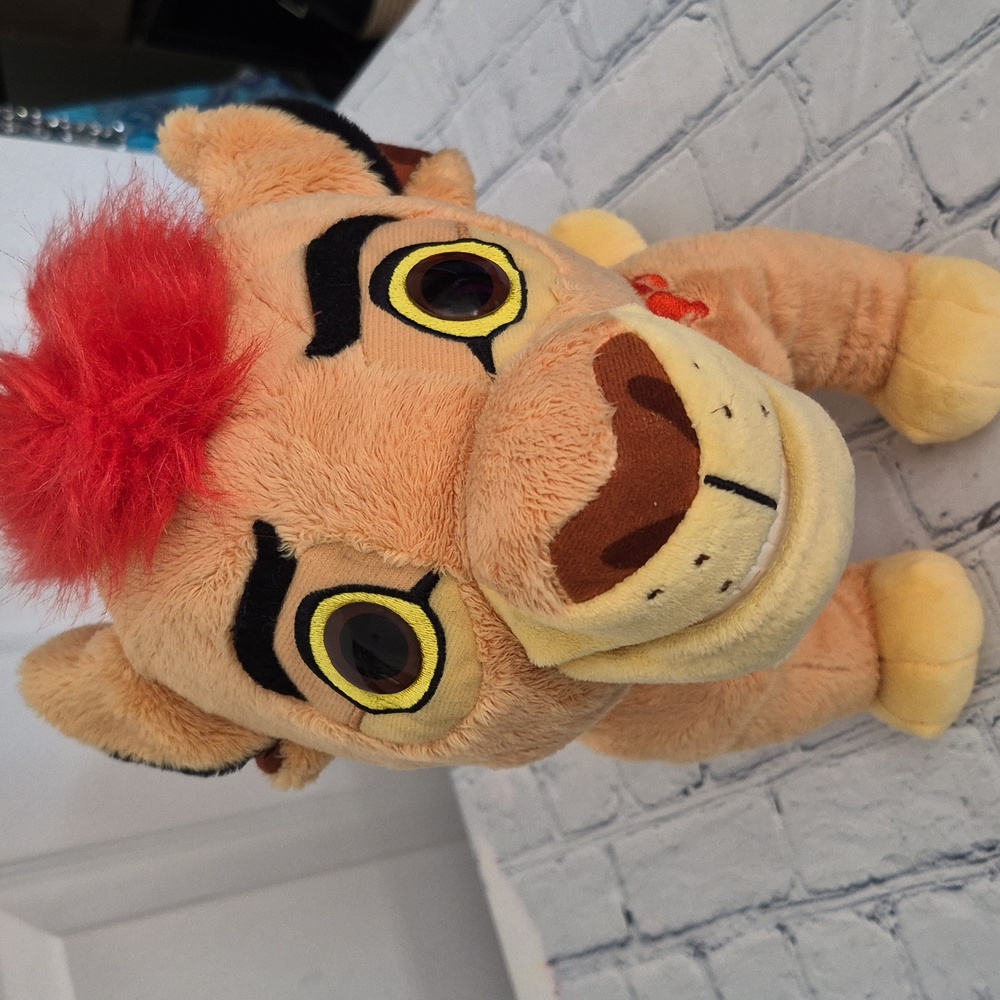 Disney Lion King Talking Plush Toy + 2 Tapes - Picture 3 of 9